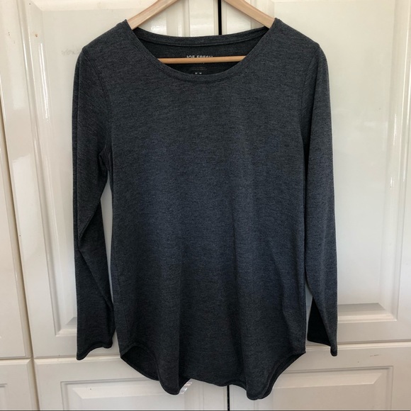 Joe Fresh Active charcoal long sleeve top - Size m - Picture 4 of 4